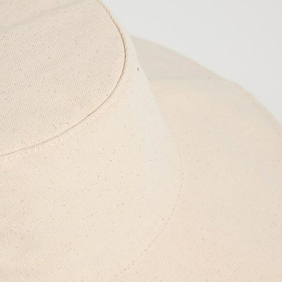 New Wyeth 100% Cotton Canvas Natural Adjustable Wide Brim Sun Hat One Size NWT main image 12